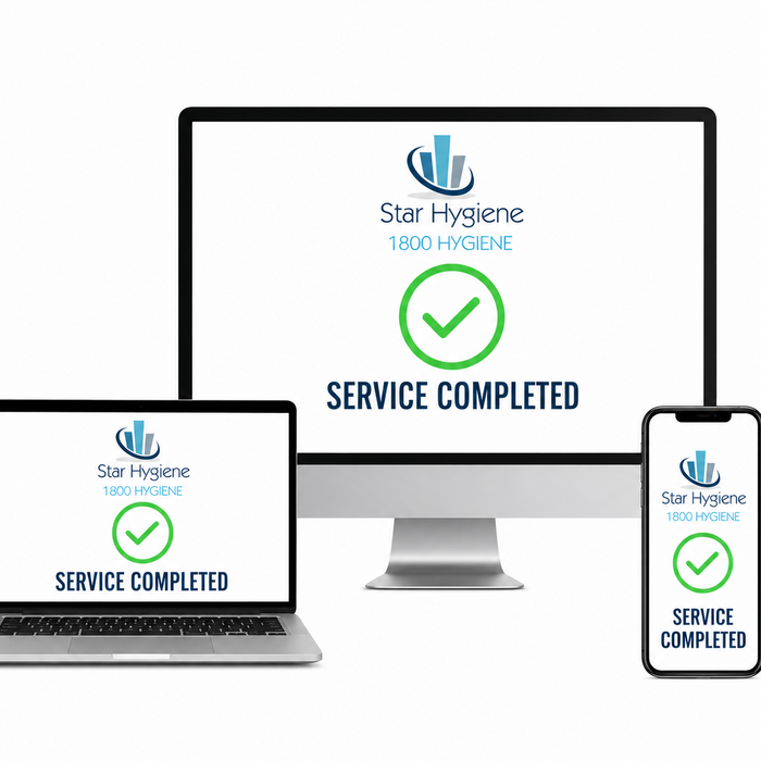 Digital Service Reporting: Real-Time Visibility into Your Washroom Hygiene Compliance