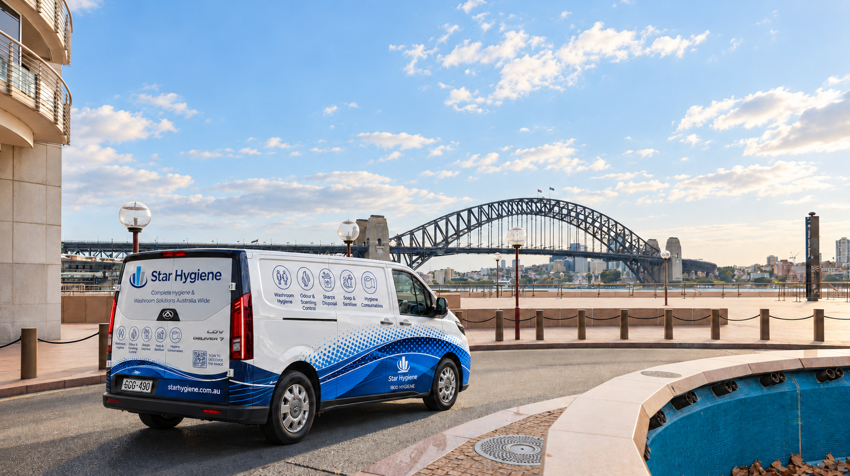 Meet the Newest Star Hygiene Van | Faster Washroom Service Across Sydney