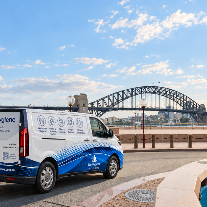 Meet the Newest Star Hygiene Van | Faster Washroom Service Across Sydney