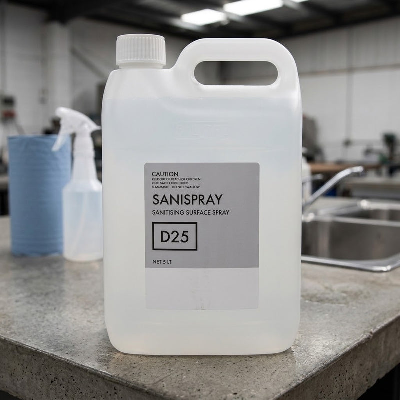 SaniSpray Hand & Surface Sanitiser | Commercial Sanitiser Refill | Star Hygiene