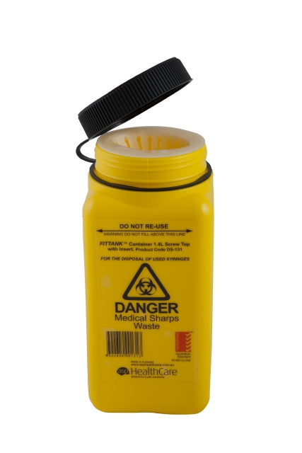 FITTANK™ Container 1.4L Screw Top with Oval Insert