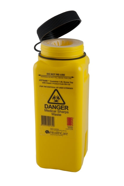 FITTANK™ Container 1.8L Screw Top with Oval Insert