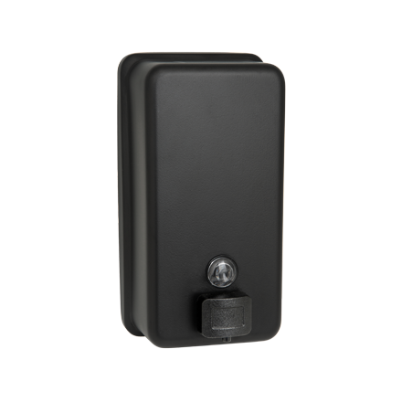 MATTE BLACK SOAP DISPENSER, LIQUID 1.18L – SURFACE MOUNTED(10-0341-41)