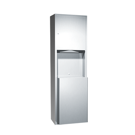 ASI JD Macdonald PAPER TOWEL DISPENSER & WASTE BIN 46L – TRADITIONAL COLLECTION