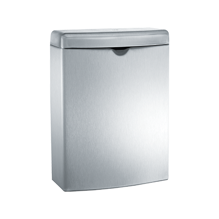 ASI JD Macdonald SANITARY WASTE BIN 3.8L – SURFACE MOUNTED, ROVAL™ COLLECTION