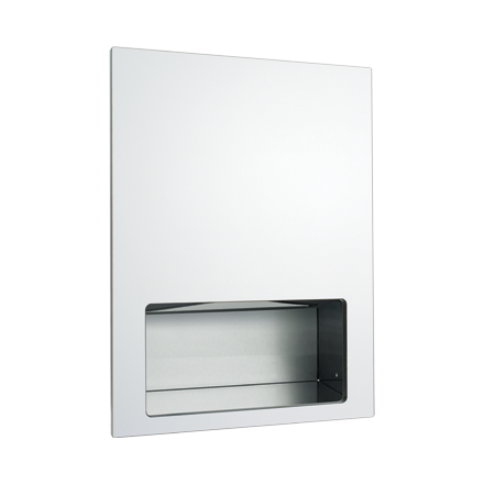 ASI JD Macdonald PAPER TOWEL DISPENSER – COMPLETELY RECESSED, PHENOLIC DOOR, PIATTO™ COLLECTION (10-6457)