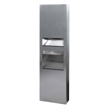ASI JDMACDONALD 2 IN 1 PAPER TOWEL DISPENSER & WASTE BIN – SELECT CLASSIC G2