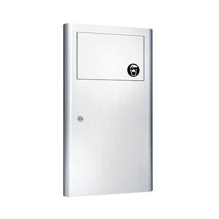 ASI JD Macdonald SANITARY NAPKIN DISPOSAL 7L – RECESSED, PROFILE COLLECTION
