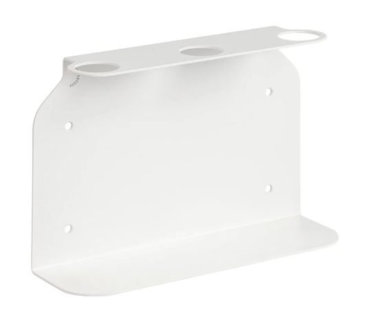 Designstuff Triple Soap Dispenser Holder – Matte White