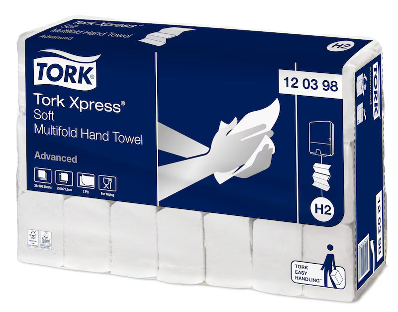 Tork Xpress® Soft Multifold Hand Towel (120398)
