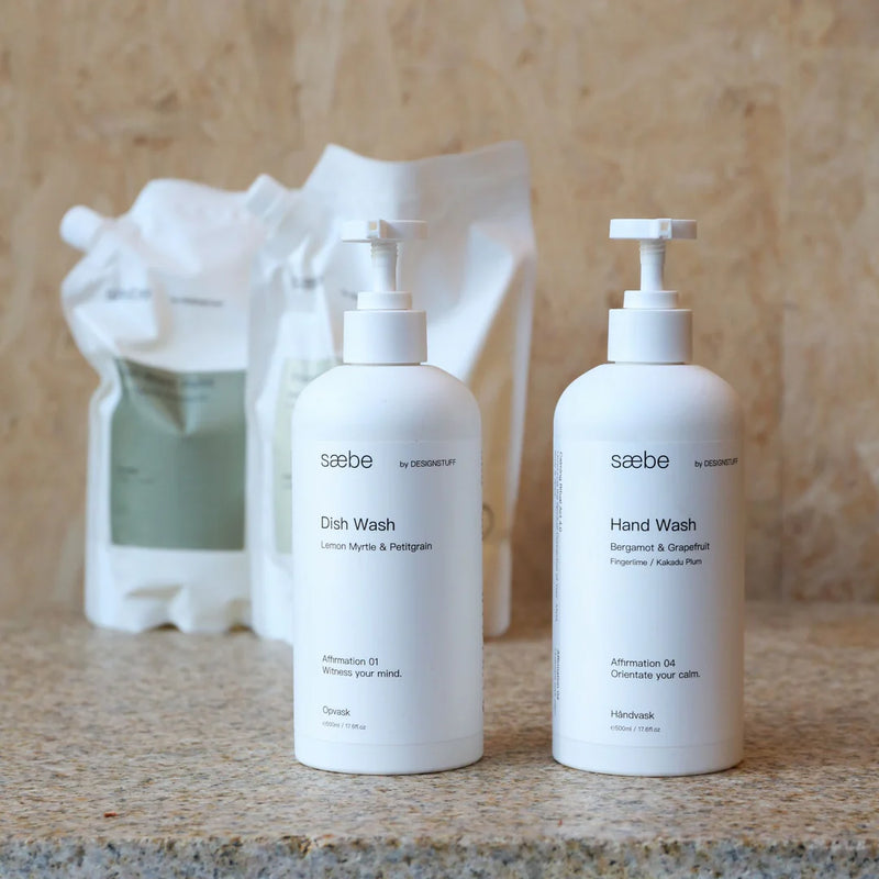 Designstuff Saebe Hand Wash, Bergamot & Grapefruit, 500ml
