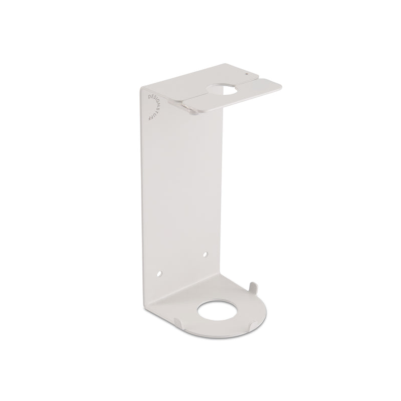 Designstuff Lockable Soap Dispenser Holder, Single 500ml, White (18058)