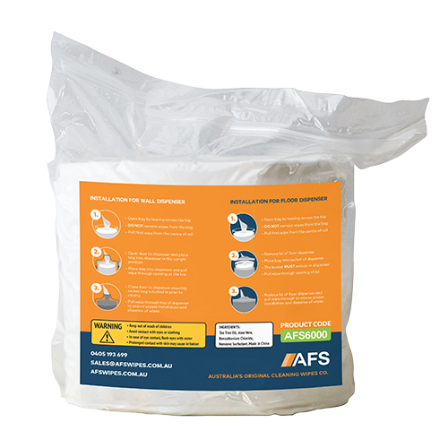 Biodegradable Antibacterial Wipes – 3,200 Wipes per Carton | Eco-Friendly Commercial Surface Wipes