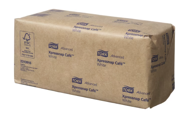 Tork Xpressnap Cafe White Dispenser Napkin (2310916)
