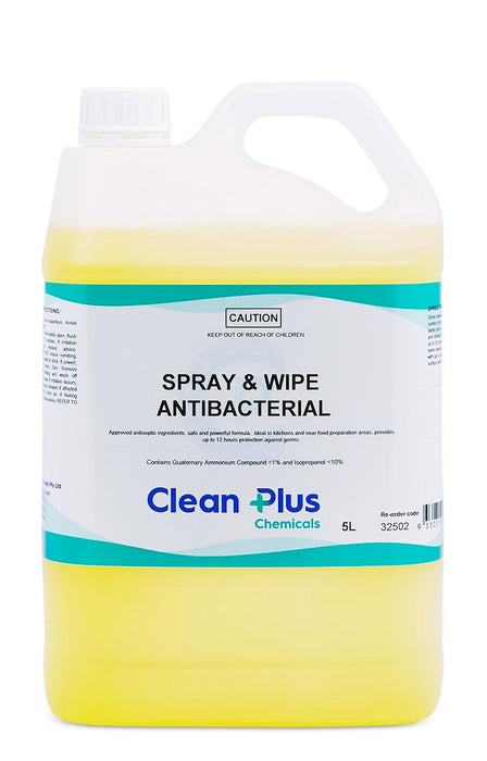 Spray & Wipe - Antibacterial 5L