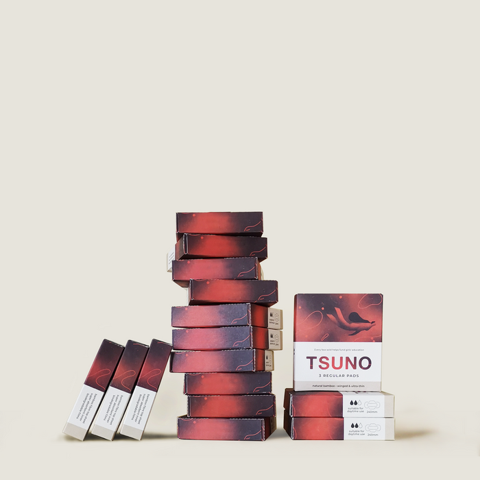 Tsuno Regular Bamboo Pads 3 pack (CTN 180)