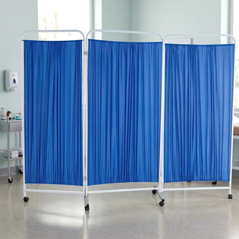 3-Panel Mobile Privacy Screen 219 x 180 x 15cm