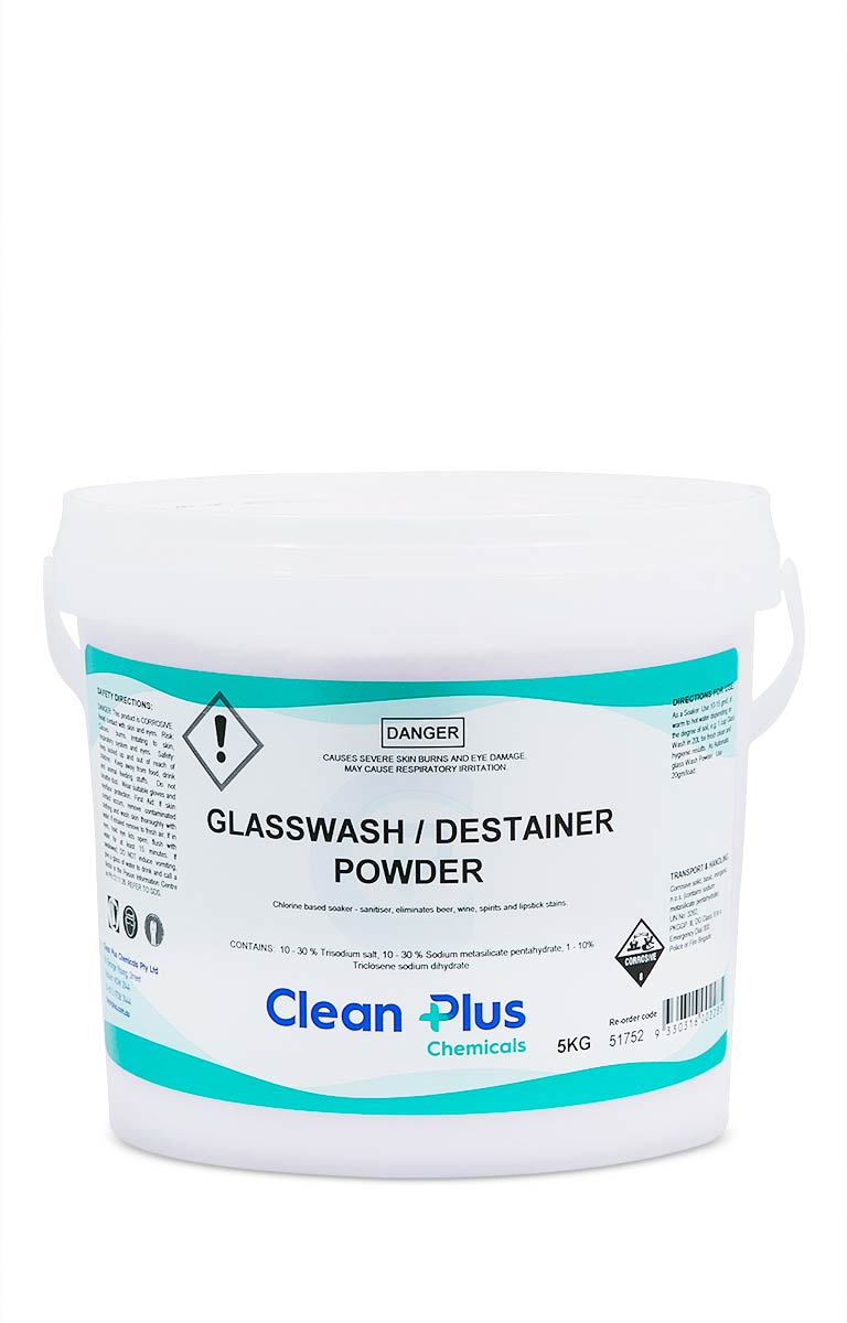 Glasswash / Destainer Powder 5kg