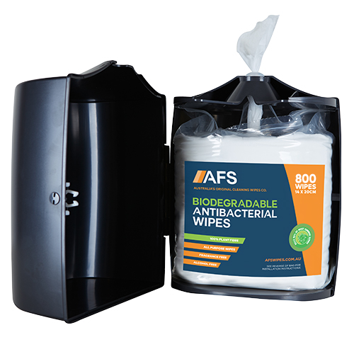 Biodegradable Antibacterial Wipes – 3,200 Wipes per Carton | Eco-Friendly Commercial Surface Wipes