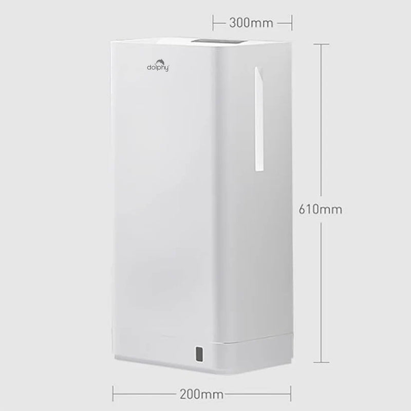 Dolphy White Jet Hand Dryer With Brushless Motor Australia