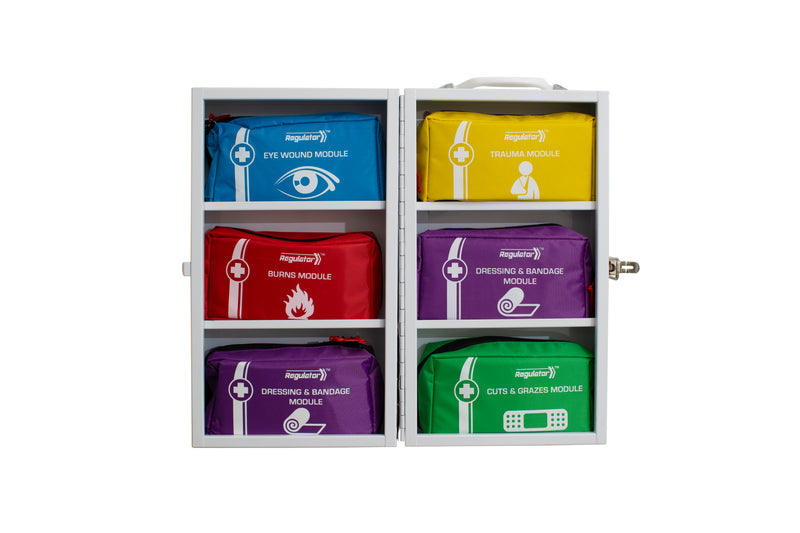 Star Hygiene First Aid Modulator Cabinet | Modular Workplace First Aid System
