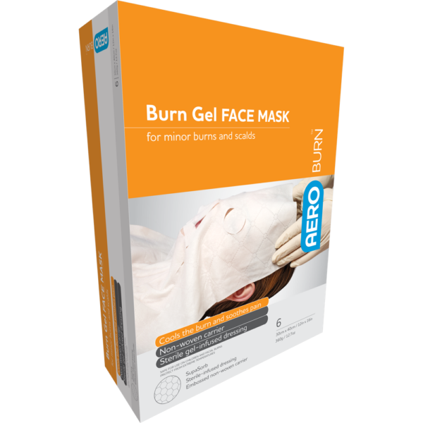 AEROBURN Burn Gel Face Mask 30 x 40cm – image 2