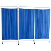 3-Panel Mobile Privacy Screen 219 x 180 x 15cm