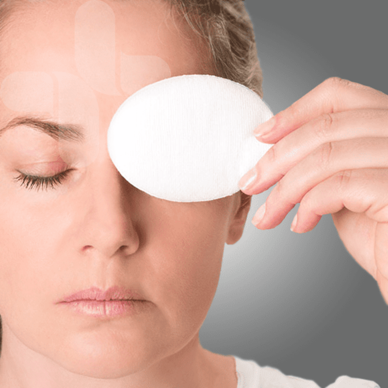 AEROPAD Non-Adherent Eye Pads 5.5 x 7.7cm Box/50