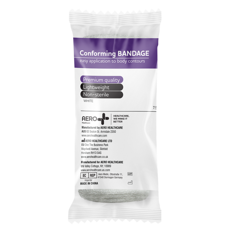 AEROFORM Conforming Bandage 7.5cm x 4M Wrap/12(AF75)