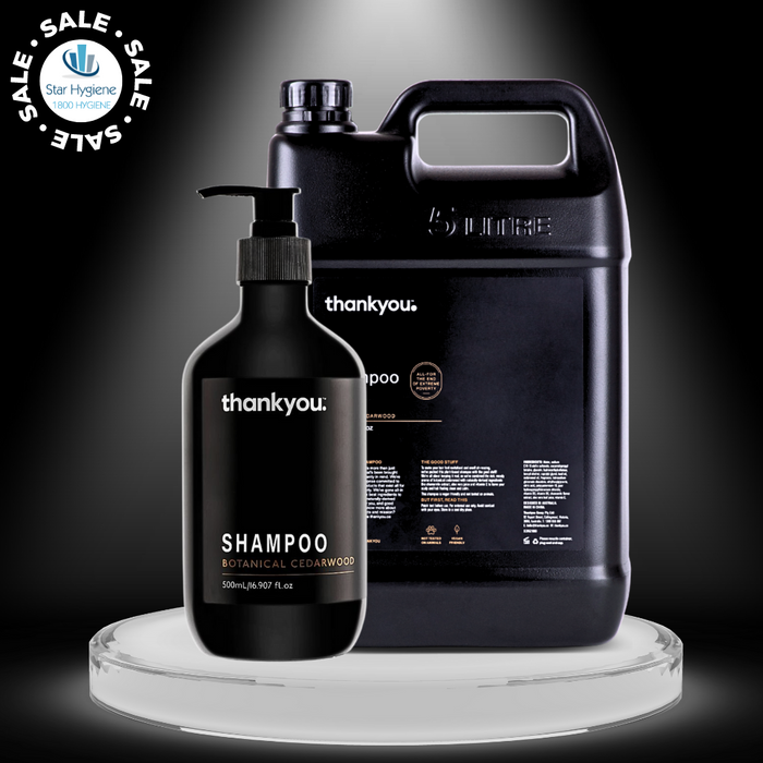 Thankyou Amenities Bundle Shampoo (500ml & 5L Refill)