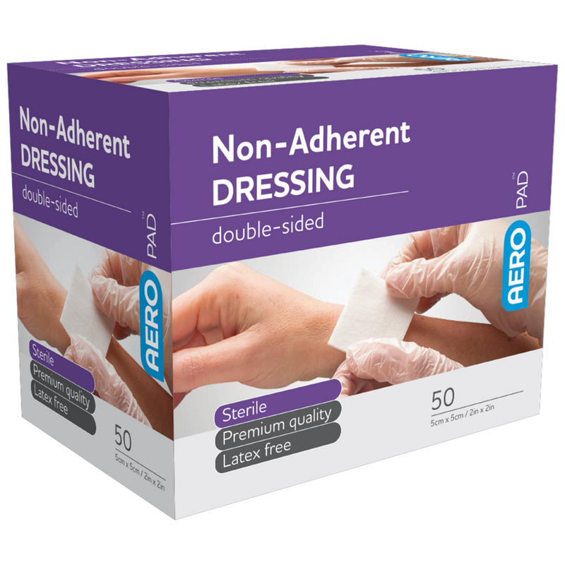 AEROPAD Non-Adherent Dressing 5 x 5cm Box/50 (APD50S)