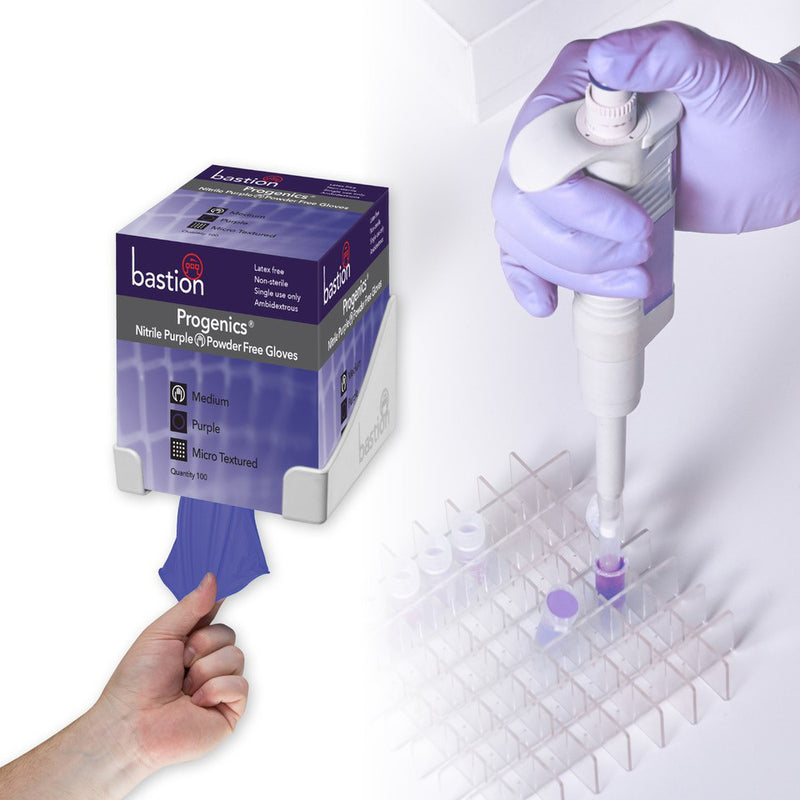 BASTION PROGENICS NITRILE PURPLE POWDER FREE GLOVES (CTN 1000)