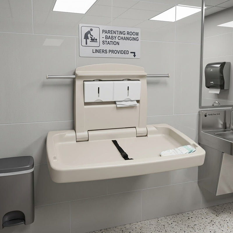 Dolphy Baby Change Station (Polyethylene Plastic) Australia