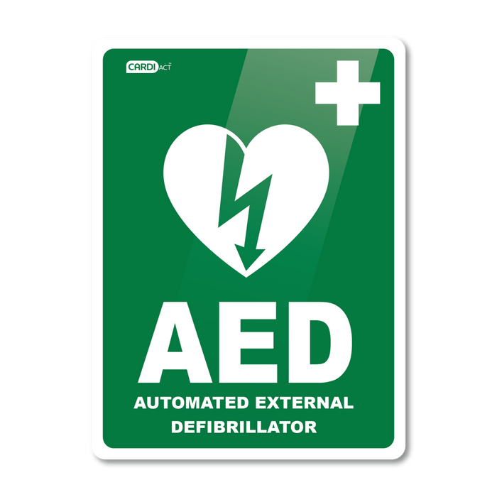 Aero Healthcare AED Wall Sign