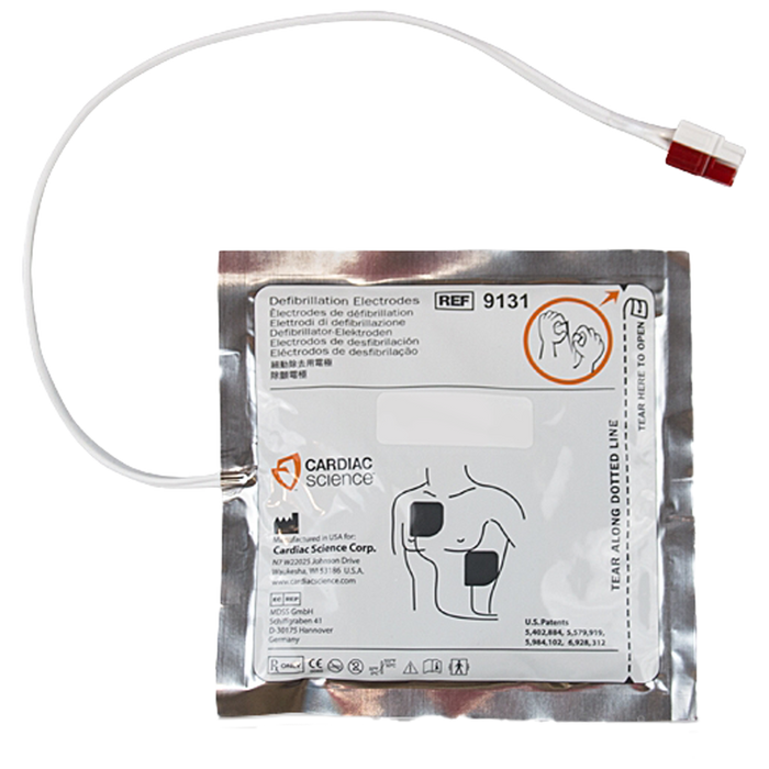 Cardiac Science Powerheart G3 Adult Defibrillation Pads