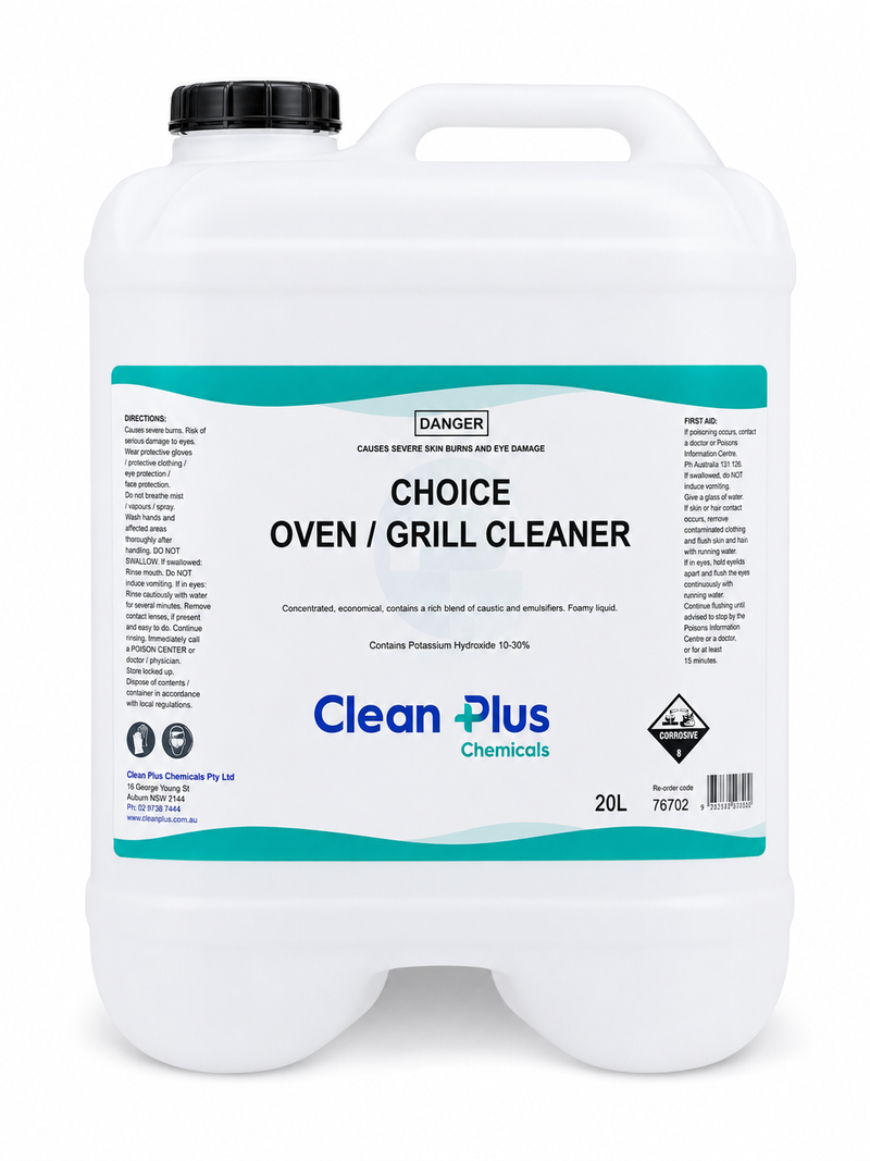 Choice Oven Cleaner – Commercial Strength | 5L & 20L