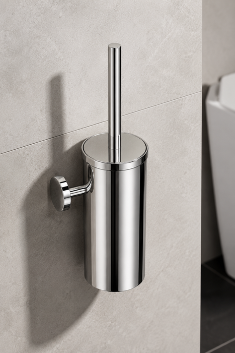 Stainless Steel Wall Mounted Toilet Brush Holder | Commercial Bathroom Accessory Australia