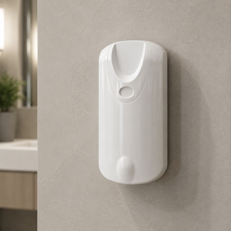 Sanitex 800ml Wall-Mounted Liquid Soap Dispenser – White