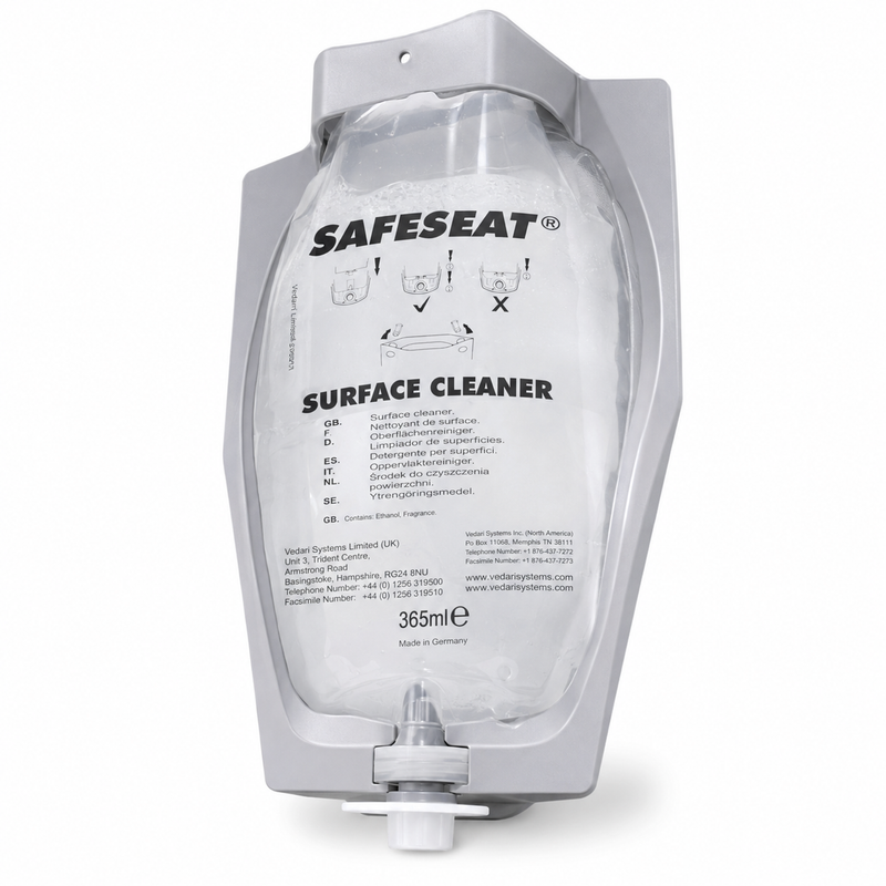 Safeseat Toilet Seat & Surface Cleaner Refill 365ML (Case 6)