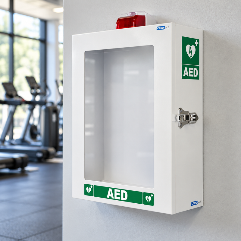 CARDIACT CC-30 Alarmed AED Cabinet 49 x 35.5 x 14.5cm