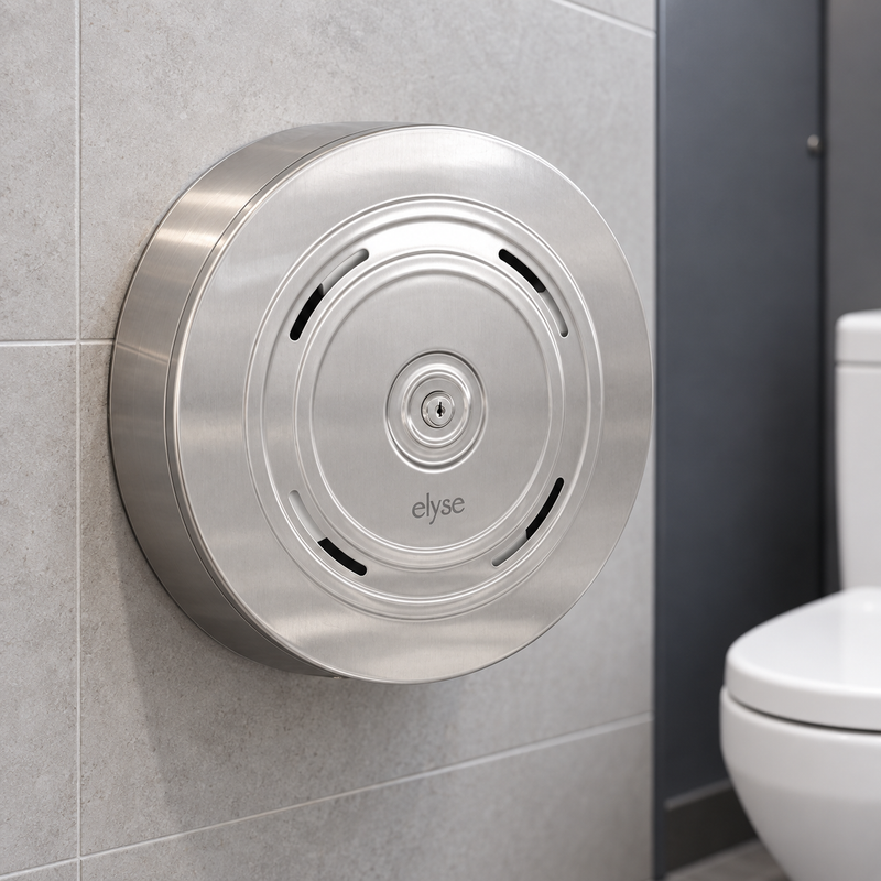 Stainless Steel 4 Roll Carousel Toilet Roll Dispenser