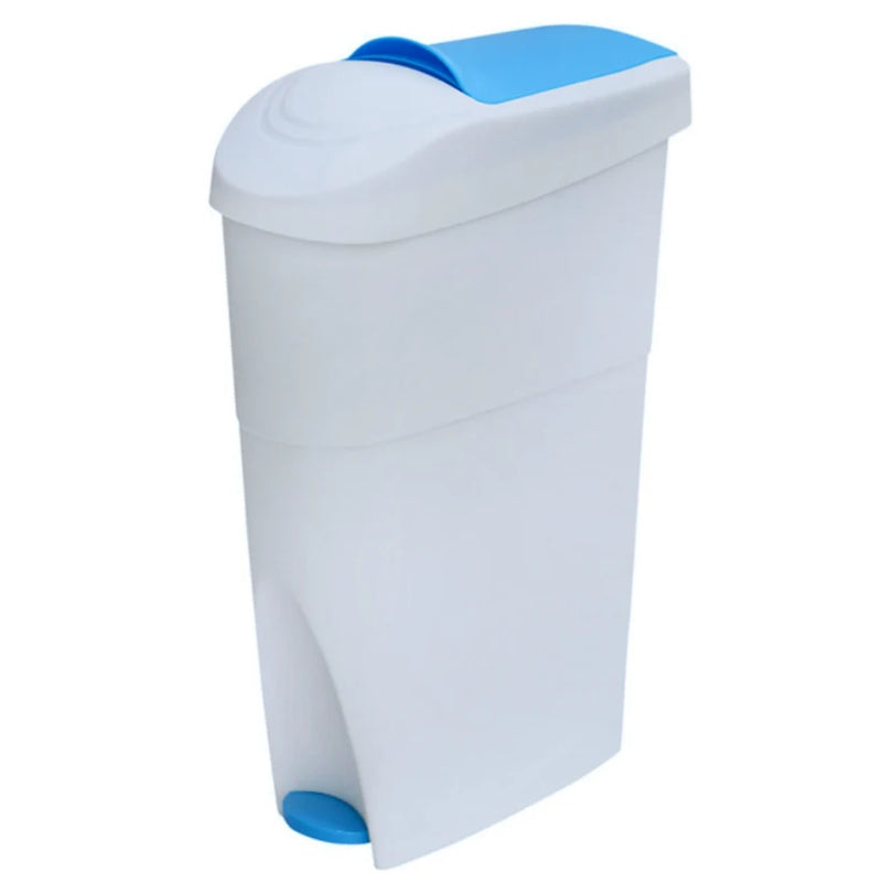 Dolphy Sanitary Bin with Peddle Sky-Blue - 18L Australia