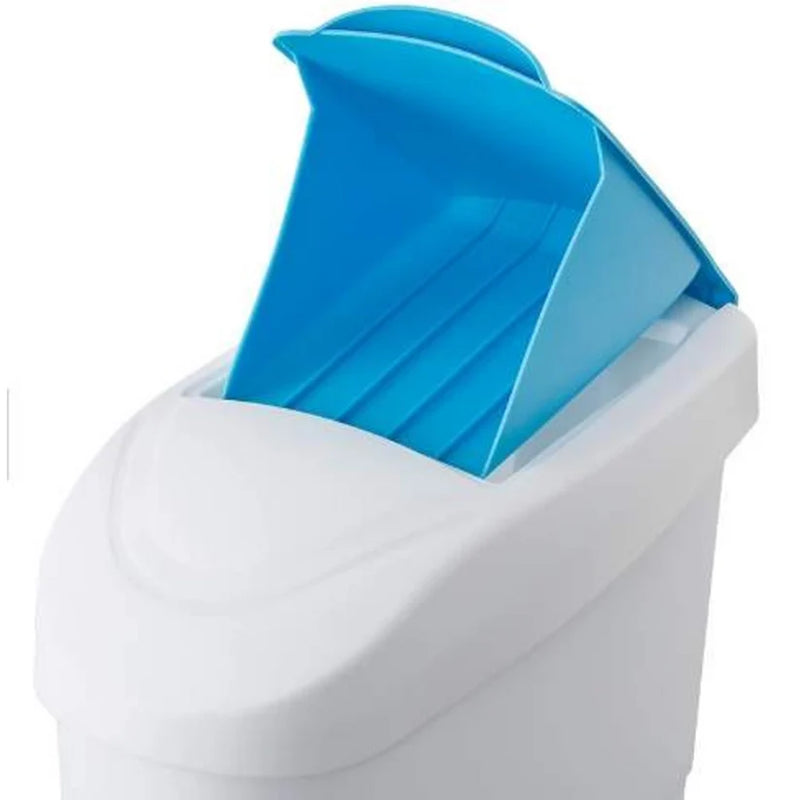 Dolphy Sanitary Bin with Peddle Sky-Blue - 18L Australia