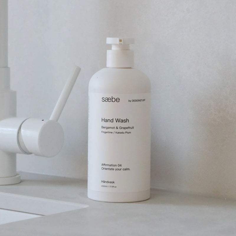 Designstuff Saebe Hand Wash, Bergamot & Grapefruit, 500ml