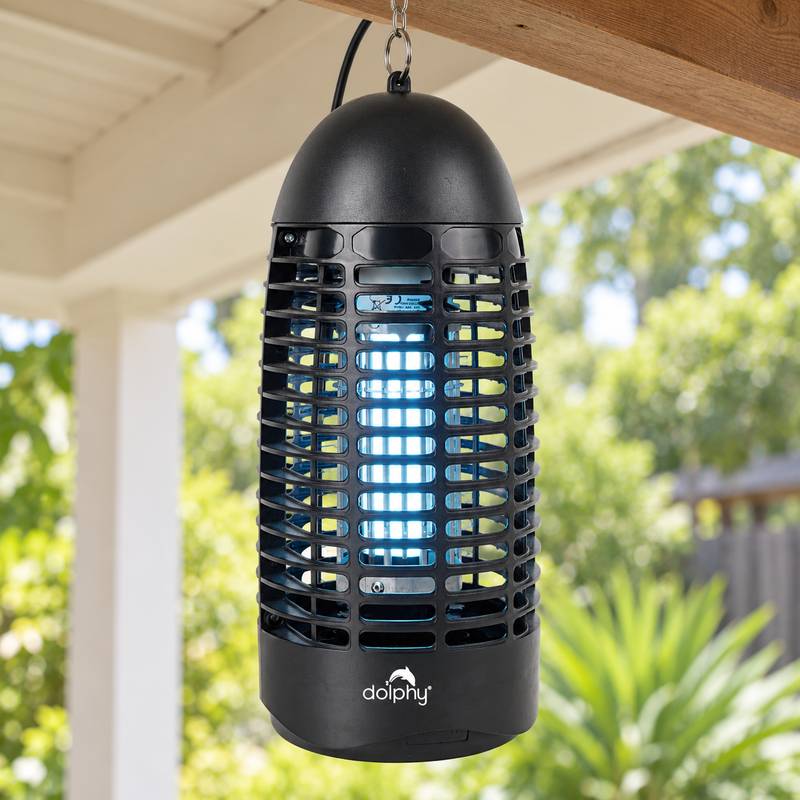 Dolphy Outdoor Bug Zapper 18W UV Electric Insect Killer IPX4 40m²