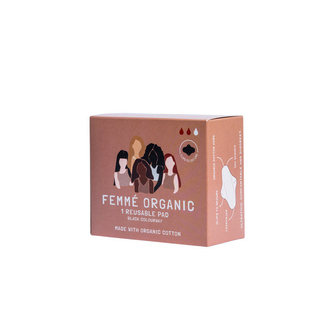 Femmé Organic Regular Reusable pad -Pack of 1 (CTN 6)