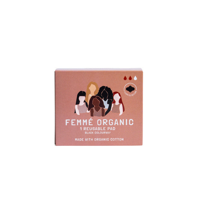 Femmé Organic Regular Reusable pad -Pack of 1 (CTN 6)
