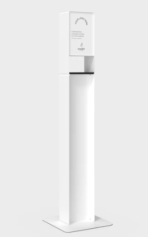 Handi Sanitiser Premium Floor Stand with Cabinet