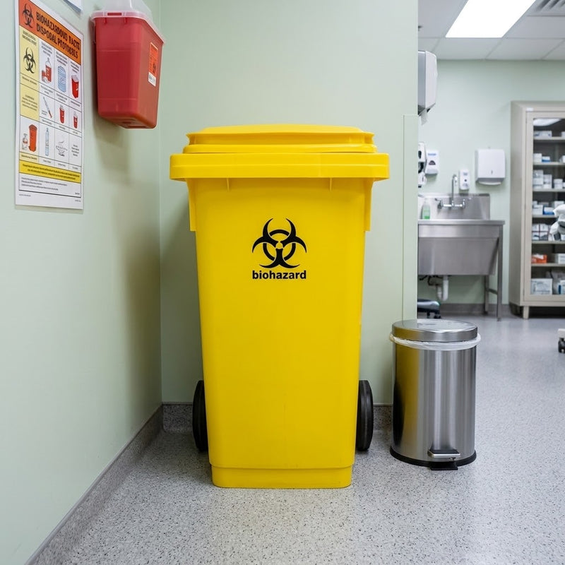 MEDICAL WASTE BIN - 120L