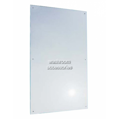 Bradley 748 Polished Stainless Steel Mirror – 600mm (W) x 750mm (H)